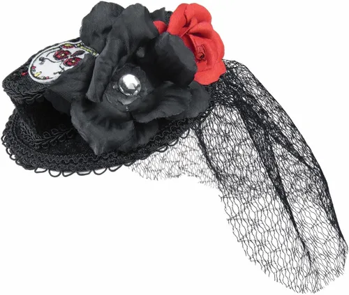Vista 2 de Forum Novelties Mini diadema victoriana con sombrero