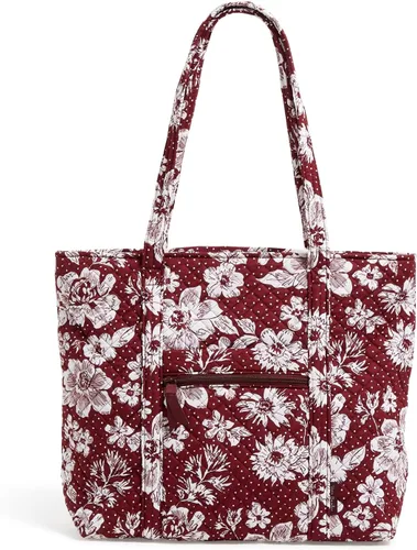 Vista 19 de Vera Bradley Bolso tote Vera de algodón para mujer Amatista Plaid - Algodón Reciclado