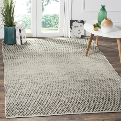 Vista 21 de SAFAVIEH Montauk Collection - Alfombra decorativa de 2 pies 3 pulgadas x 5 pies, color beige y marfil, algodón hecho a mano, ideal para zonas