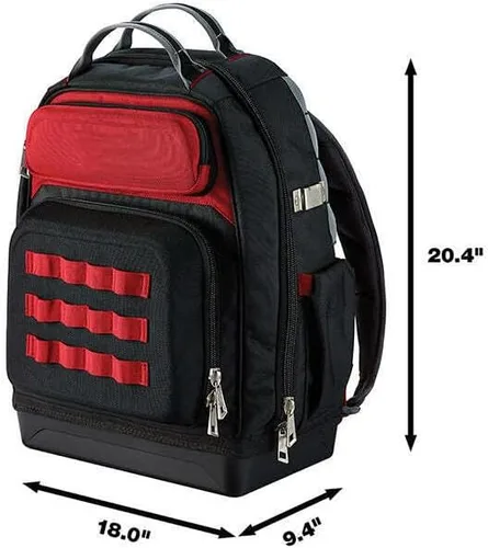 Vista 4 de 48-22-8201 Compatible con Milwaukee Base Resistente a Impactos Balísticos Ultimate Jobsite Mochila 48 Bolsillos