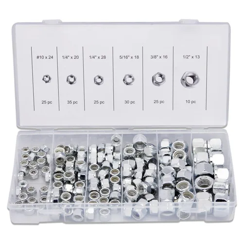 Vista 11 de NEIKO 50466A Juego de accesorios de grasa, 110 piezas, métrico, kit de accesorios de grasa zerk rectos y angulados, acero A3 con revestimiento