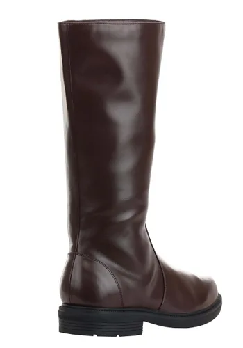 Vista 2 de Botas de Disfraz Marrones Altas para Adultos Multicolor