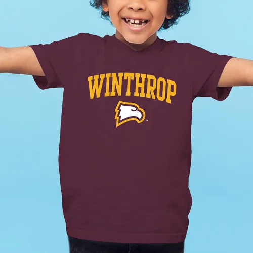 Vista 154 de NCAA Arch Logo, camiseta juvenil color del equipo, universidad - universidad
