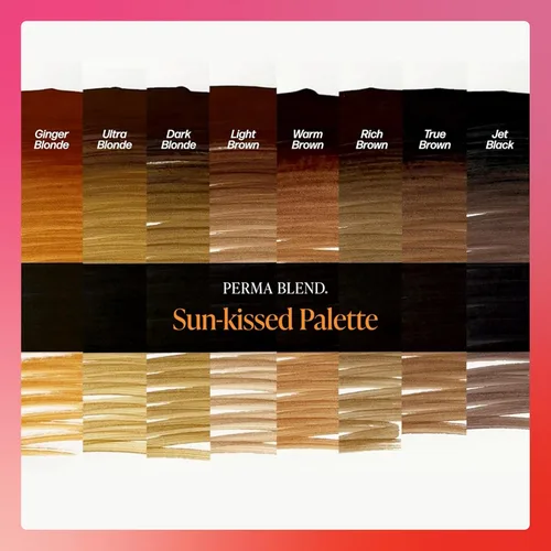 Vista 6 de Perma Blend Pigmento de tinta de tatuaje de cejas rubio jengibre, suministros profesionales de microblading para cejas, botella de 1/2 oz