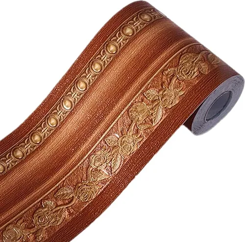 Vista 17 de Moyishi Papel de pared 3D de peonía real de 16.4 ft, fácil de aplicar (rojo oscuro)