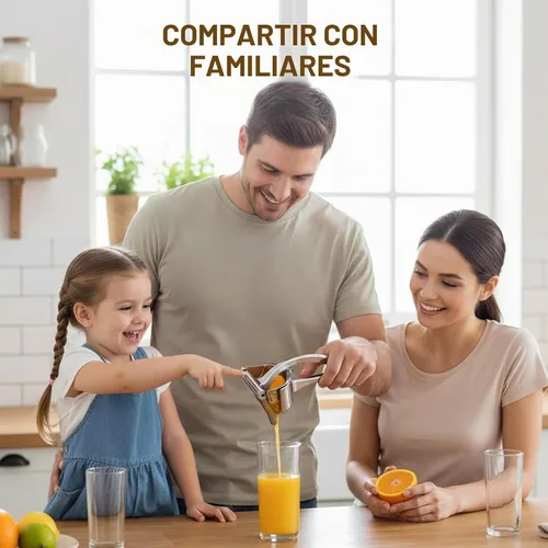 Vista 6 de Exprimidor de jugo de mano de aluminio, exprimidor manual de aluminio, 2026 nuevo exprimidor manual resistente para limón, naranja, lima, extractor