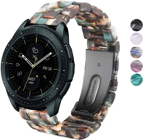 Vista 9 de Correa compatible con Samsung Galaxy Watch 6/6 Classic/Galaxy Watch 5/5 Pro / 4/4 Classic / 3 de 1.61 pulgadas / Active 2, correa de repuesto
