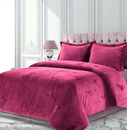 Vista 9 de Sheets N More Fundas de almohada de terciopelo suaves y transpirables, 2 fundas de almohada, tamaño King (20 x 40 pulgadas), color negro, liso