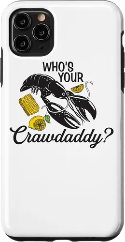 Vista 11 de iPhone 14 Who's Your Crawdaddy, Lobster Crawfish, CrawDad, Seafood Case
