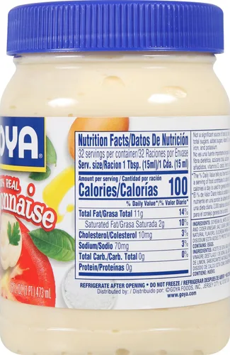 Vista 2 de Goya Foods Mayonesa, 16 onzas (paquete de 12), (3867)