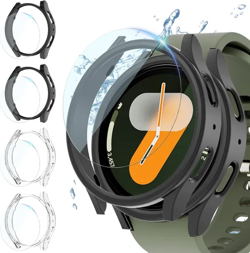 Vista 25 de Rc-Z - Funda protectora de pantalla para Samsung Galaxy Watch 5 4 de 1.575 in (6+6 unidades)