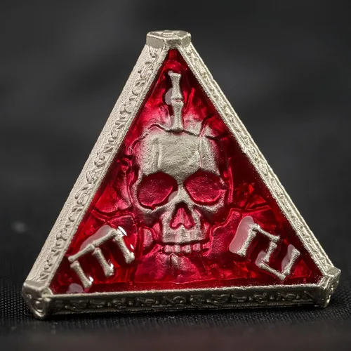 Vista 14 de DND - Juego de dados de metal D&D poliédricos con caja de regalo, caja de metal, juego de dados DND, dados poliédricos para Calabozos y Dragones