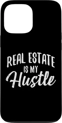 Vista 23 de Funda de regalo para iPhone 13 Pro Real Estate Is My Hustle Funny Agent Realtor Broker