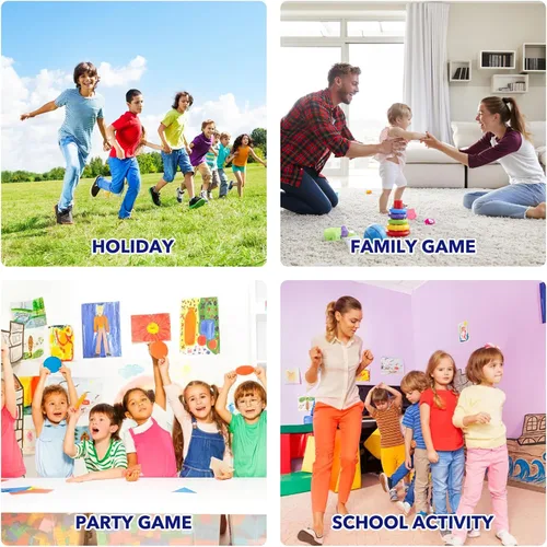 Vista 9 de Red de fútbol para niños, porterías de fútbol para niños, mini juguetes plegables para exteriores