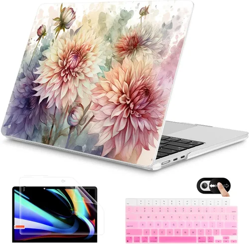 Vista 48 de Mektron Funda para MacBook Air 2025 M4 de 13.6 pulgadas A3240 Compatible con 2023 A2681 M2 2024 A3113 M3 Chip con Liquid Retina Display Touch ID
