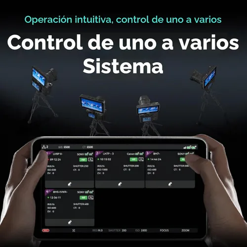 Vista 12 de Portkeys LH7P Monitor de Campo de Cámara de 7 pulgadas Control Inalámbrico