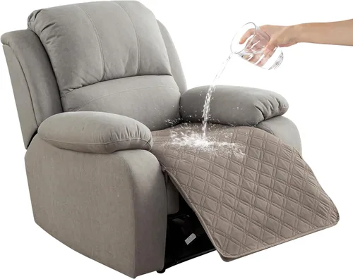 Vista 14 de Fundas impermeables para sillas reclinables, fundas reclinables para perros y mascotas, lavable, antideslizante, funda para silla reclinable