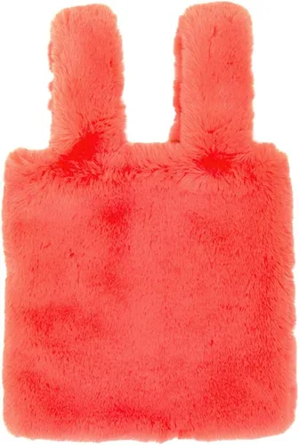 Vista 2 de Bolso de mano de moda de muñeca holgada con correa de piel sintética suave