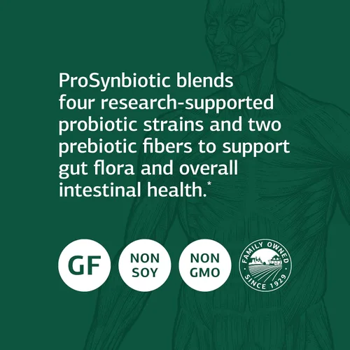 Vista 4 de Standard Process ProSynbiotic - Suplemento de alimentos integrales para los intestinos, apoyo inmunológico, digestión y salud digestiva