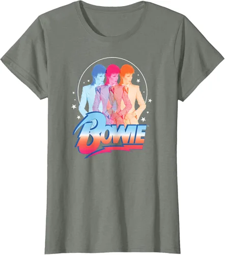 Vista 11 de David Bowie - Camiseta Bowie 3D, Negro