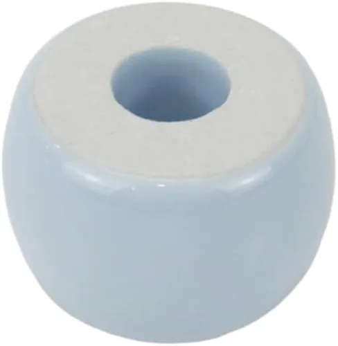 Vista 4 de 4 unids mini cerámica cepillos de dientes portátil baño accesorios organizador pareja azul baño cepillo cepillo soporte redondo