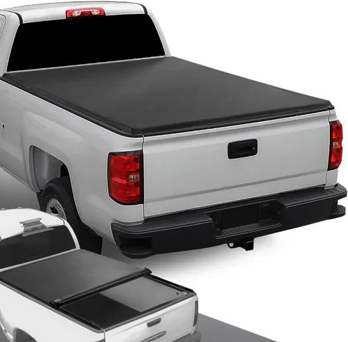 Vista 10 de DNA MOTORING TTC-RU-031 - Cubierta suave enrollable para caja de camioneta compatible con plataforma Fleetside/Styleside de 5 pies y 7.5 pulgadas
