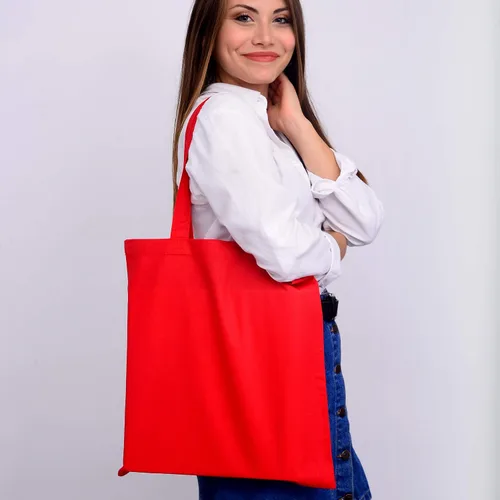 Vista 3 de TBF Bolsas de lona de algodón de 15 x 16 pulgadas – Bolsas reutilizables de compras de comestibles en blanco para bricolaje, impresión, bordado