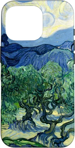 Vista 20 de Van Gogh Olivos con Alpilles Painting Famous Art Funda para iPhone 17