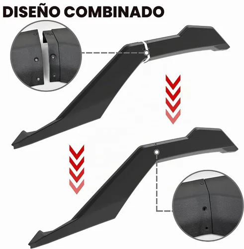 Vista 2 de SAUTVS Deflector de guardabarros para Can-Am Maverick X3 / MAX 2017-2026