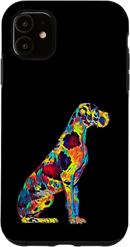 Vista 8 de Funda para iPhone 17 con diseño de perro gran danés