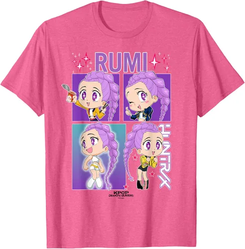 Vista 25 de Camiseta con licencia oficial de Kpop Demon Hunters Rumi
