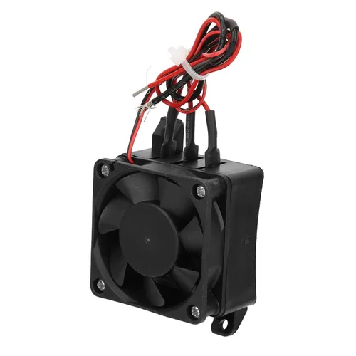 Vista 9 de 110V Mini calentador de termistor de aislamiento de temperatura constante de calefacción de aire con ventilador (24V/350W)