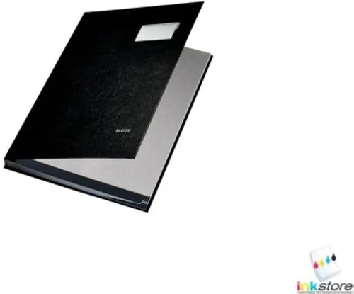Vista 6 de Leitz 57000195 Libro de firma expandible con 20 separadores de tarjetas, A4, negro, 57000095