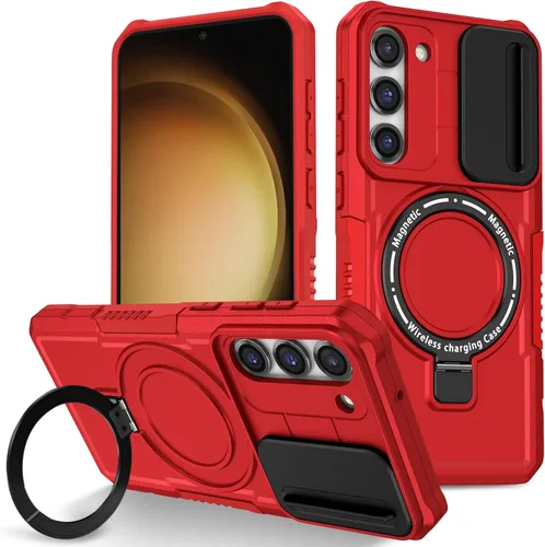 Vista 100 de Funda magnética para Samsung Galaxy Note 20 Ultra, soporte para teléfono, funda protectora mate a prueba de golpes, funda protectora para teléfono