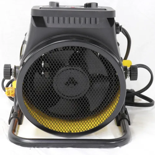 Vista 11 de Calentador de aire EUH1465, eléctrico, de Dura Heat, con base pivotante, 5,120 BTU, Amarillo Electric Garage Heater, Steel Body, Thermostat, Heats