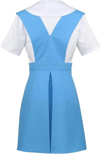 Vista 4 de Ayanami Rei - Vestido de cosplay para disfraz de Ayanami