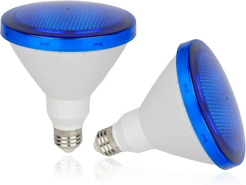 Vista 8 de Bombilla verde Par38 – 15 W (equivalente a 100 vatios) – Luces de inundación verdes E26, paquete de 2 unidades, decoración de fiestas, porche