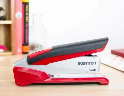 Vista 10 de Grapadora Prodigy de bajo esfuerzo de la marca PaperPro, Rojo
