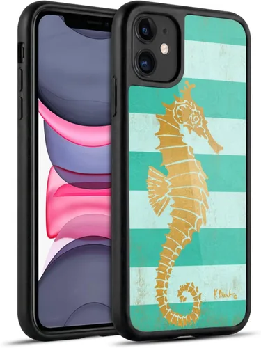 Vista 86 de Head Case Designs Officially Licensed Paul Brent Agate Mermaid Coastal Gel Armor Case [Military Grade Drop Protection] Compatible with Apple iPhone