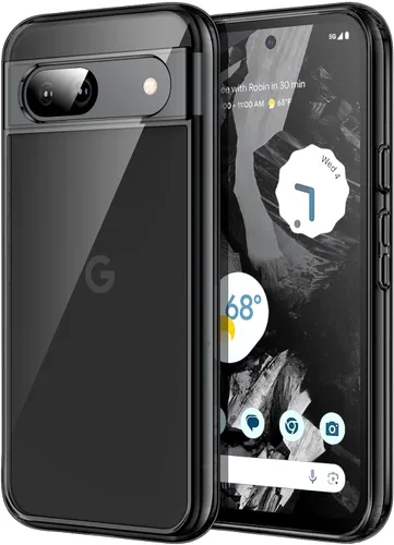 Vista 12 de JETech Funda para Google Pixel 7a de 6.1 pulgadas 2023, no se pone amarillenta, a prueba de golpes, funda protectora para teléfono, parte trasera