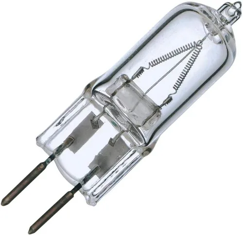 Vista 2 de Satco S3197 - Bombilla base T4 GY6.35 de 120 V, 25 vatios, transparente, 1.8 x 1.8 x 2 pulgadas