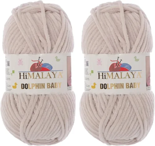 Vista 13 de Himalaya Dolphin 80301 - Ovillo de lana para tejer, 2 madejas, 264 yardas, 2 x 3.53 oz (80301)