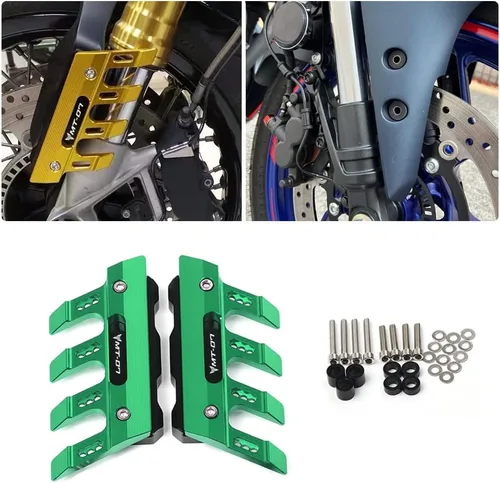 Vista 8 de Para MT07 MT-07 2013-2022 Protector de horquilla delantera de motocicleta Fender anticaída Slider Guard Accesorios Guardabarros
