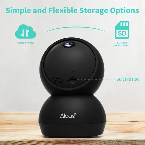 Vista 7 de Cámara de seguridad, cámara de seguridad interior HD 2K, cámara panorámica/inclinable de 360 grados para mascotas, WiFi 2.4G y 5G, detección