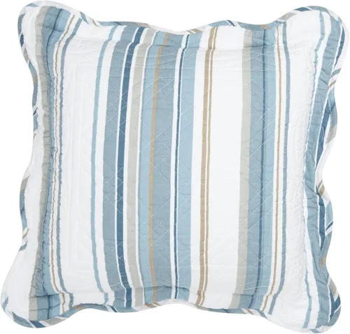 Vista 14 de BrylaneHome Almohada cuadrada Florence - Flor antigua