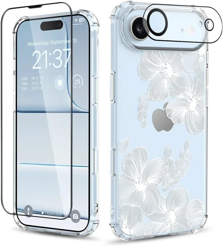 Vista 103 de Funda para iPhone 13 y iPhone 14 (6.1 pulgadas), funda protectora delgada de poliuretano termoplástico suave a prueba de golpes, bonito