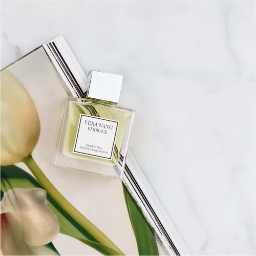 Vista 7 de Vera Wang Embrace Eau de Toilette en espray para mujer, té verde y flor de pera, 1 onza líquida