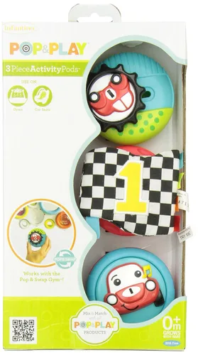 Vista 7 de Infantino Pop & Play 3 Count Actividad Pods, Jungle