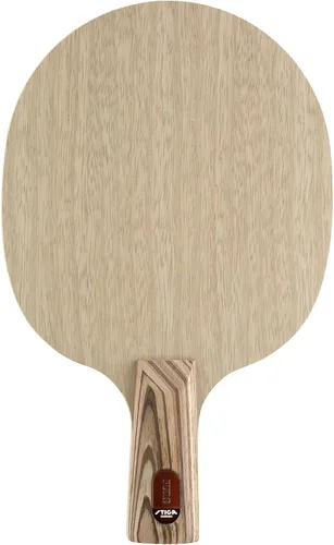 Vista 5 de Stiga Cuchilla de tenis de mesa pura, hoja de madera redonda para jugadores ofensivos avanzados experimentados, aprobados por competencia