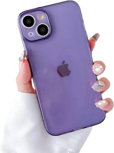Vista 10 de ZTOFERA Funda para iPhone 7/8/SE 5.5 pulgadas, linda funda de silicona suave transparente con parachoques retro de color transparente a prueba